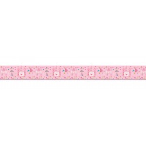 Princess Frieze Border Pink 